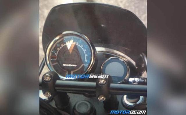 New spy photos of the upcoming Royal Enfield Meteor 350 have surfaced online, and this time around we get to see the new instrument cluster of the motorcycle.