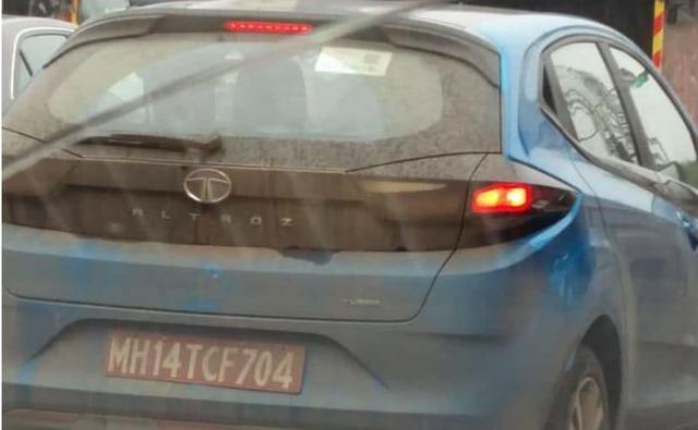 Tata Altroz Turbo Petrol Spotted Testing In New Blue Shade