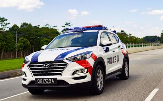 The customised Hyundai Tucson will be the next-generation Fast Response Car for the Singapore Police Force and will be used by the first responders. The SUV is loaded on features and also comes with number plate recognition technology and a more secure cabin for suspects.