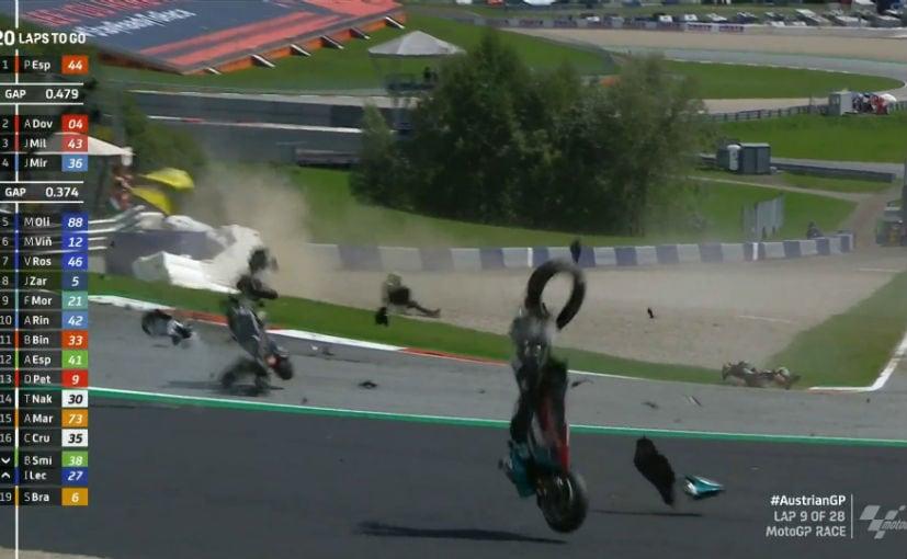 MotoGP: Andrea Dovizioso Wins Dramatic Austrian GP Amidst Zarco-Morbidelli's Shock Crash