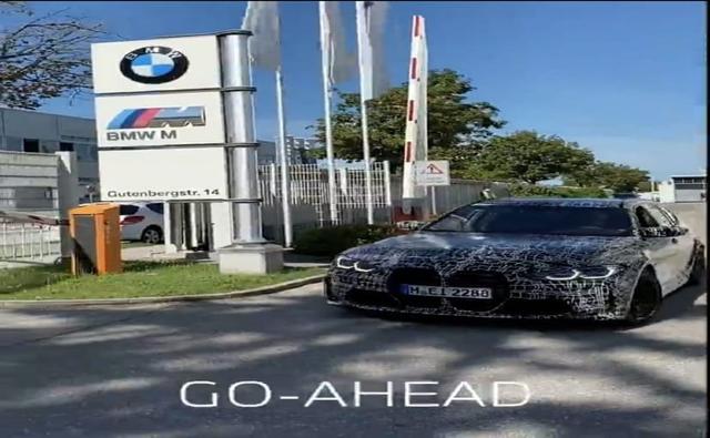 BMW took to Instagram to share the video of a test mule driving out of the BMW Motorsport GmbH (M Division headquarter) in Munich, Germany.