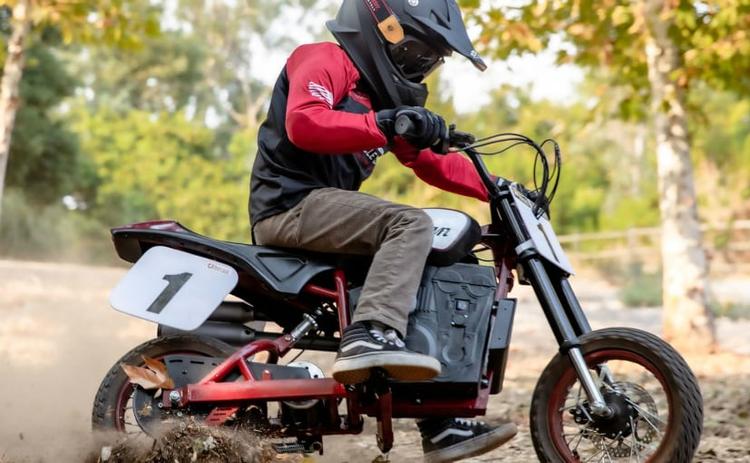 Indian eFTR Jr Electric Motorcycle For Kids Unveiled