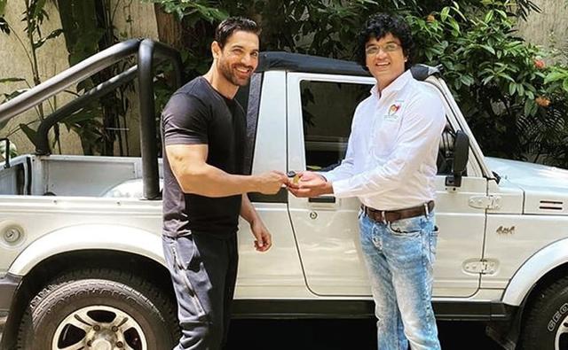 Actor John Abraham donated his Maruti Gypsy to to the animal non-profit organisation, Animal Matter To Me (AMTM) India, which will use the SUV at its animal sanctuary in Kolad, Maharashtra, for rescue operations and medical logistics.