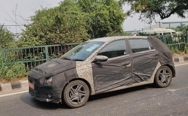 Ahead of its launch, a new set of spy images have surfaced online that gives us a glimpse of what we can expect from Hyundai's next product. The test mule was seen testing around Mathura Road in New Delhi draped in heavy camouflage.