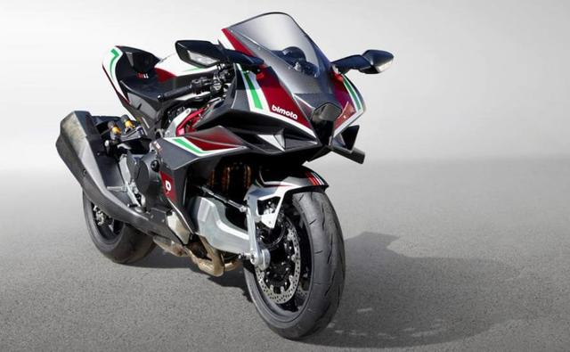The Bimota Tesi H2 will be powered by the Kawasaki Ninja H2's 998 cc inline-four engine which puts out 228 bhp of power.