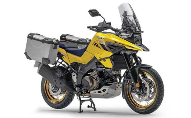 The PRO variant of the Suzuki V-Strom 1050 XT comes kitted out with more off-road oriented accessories.