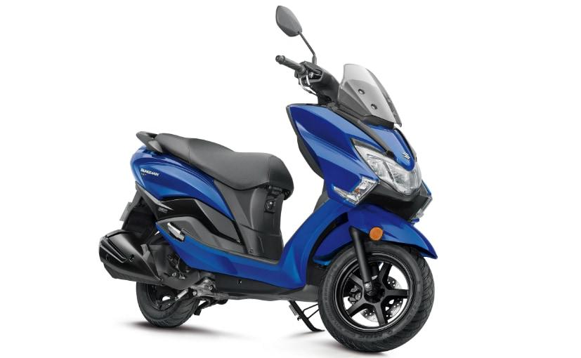Suzuki Burgman Street Launched In New Blue Shade; Priced At Rs. 79,700