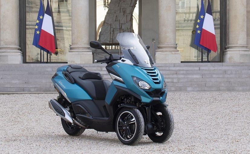 Mahindra-Owned Peugeot Motocycles' Metropolis Added To France's Presidential Fleet