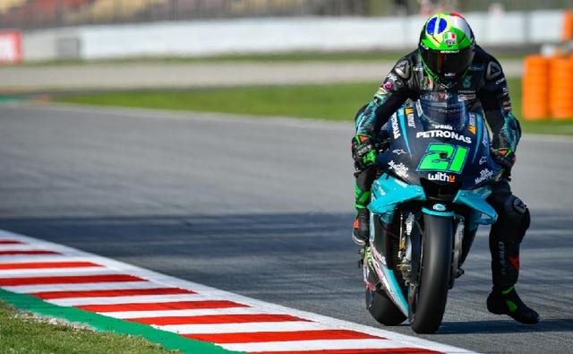 Yamaha claimed the 1-2-3 positions in the Catalan GP qualifying with Franco Morbidelli on pole followed by teammate Fabio Quartararo, while Valentino Rossi secured his first front row finish of the season in third place.