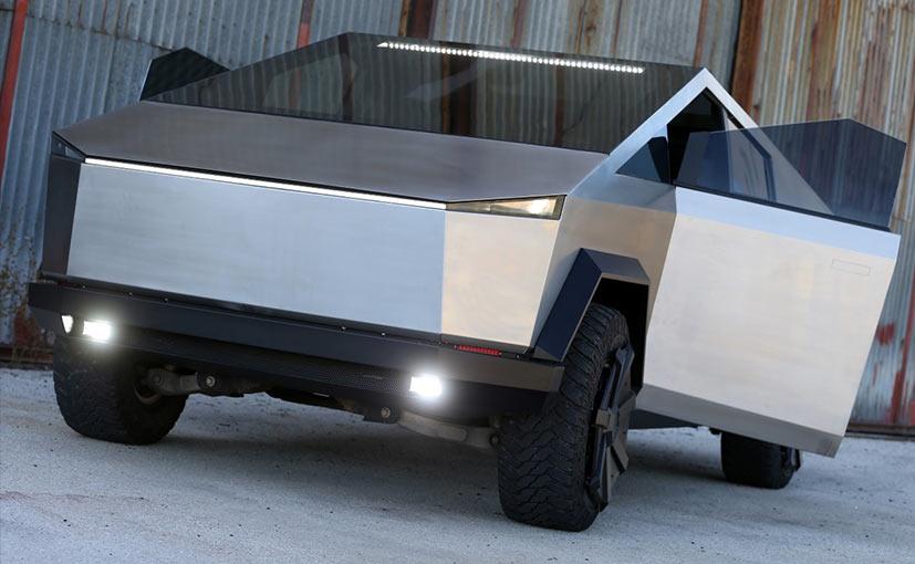 Bosnian Tesla Fan Builds A Cybertruck Lookalike Based On A Ford Raptor F-150