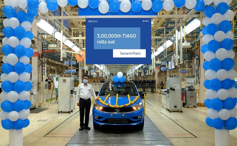 Tata Motors Rolls Out The 300,000th Tiago From Sanand Plant