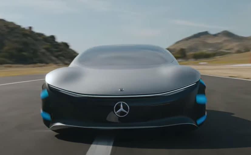 Mercedes Releases Driving Footage Of Vision AVRT Concept Car 
