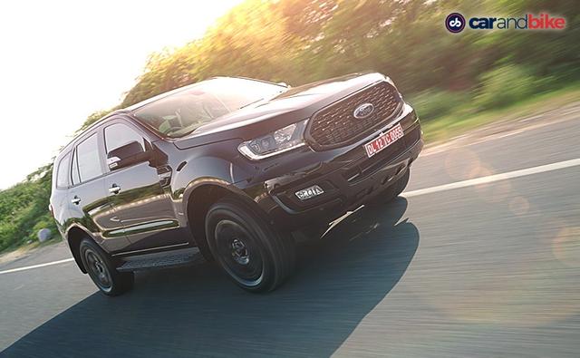 2020 Ford Endeavour Sport Launched In India; Priced At Rs. 35.10 Lakh
