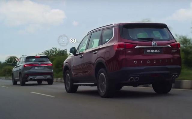 MG Motor India has confirmed that the upcoming Gloster SUV will be loaded with Adaptive Cruise Control. The SUV is likely to go on sale in India this festive season.