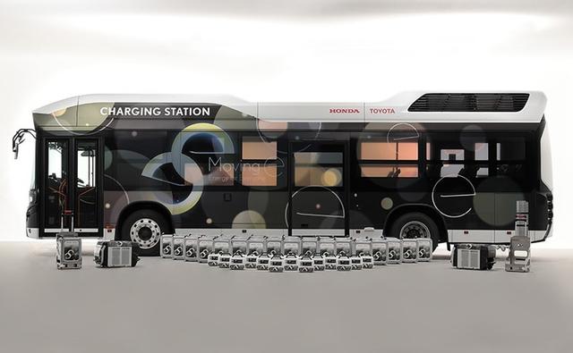 The charging station which is basically a bus is loaded with the battery, fuel cells, portable batteries and power pack charge.
