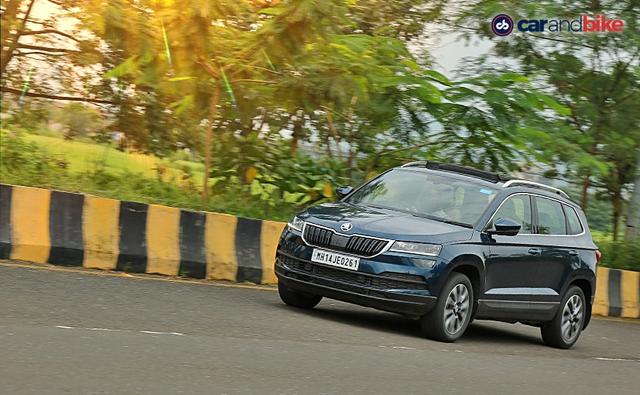 Built on the MQB platform, the 5-seater Skoda Karoq compact SUV is offered in only one top-end variant.