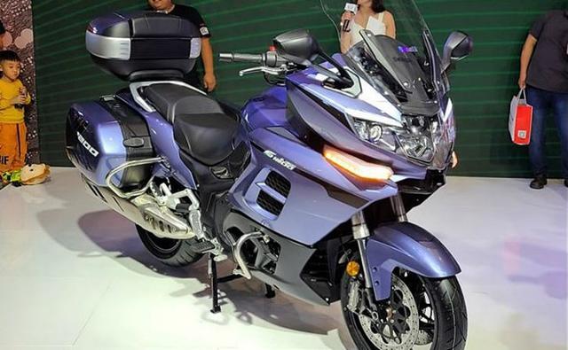 The full-faired touring motorcycle will feature a 1,200 cc triple engine with 134 bhp of power and 120 Nm of peak torque.