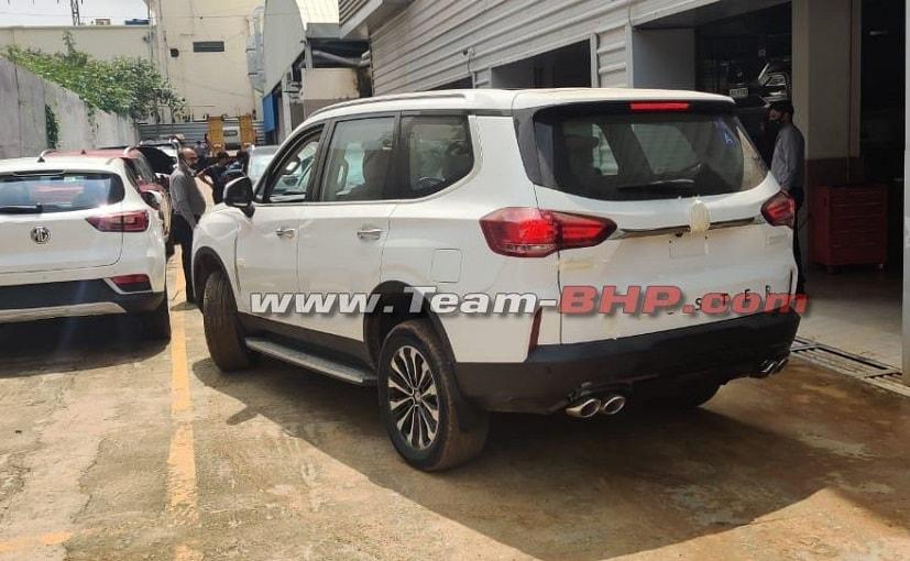 MG Gloster SUV Reaches Dealership Ahead Of Launch
