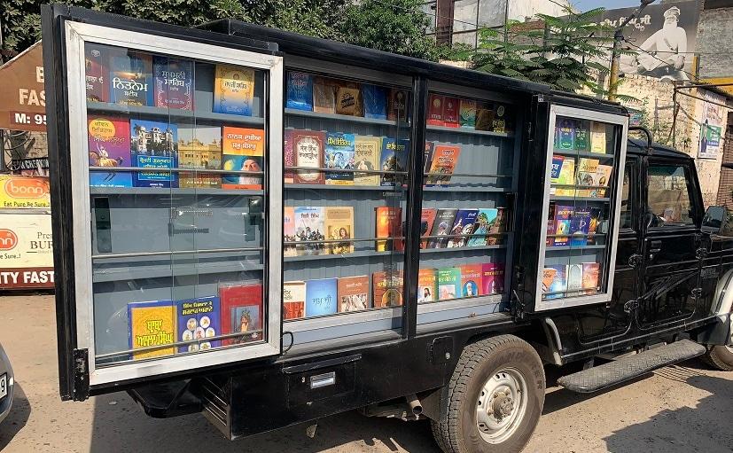 Library On Wheels Built On Bolero Camper Catches Anand Mahindra’s Attention