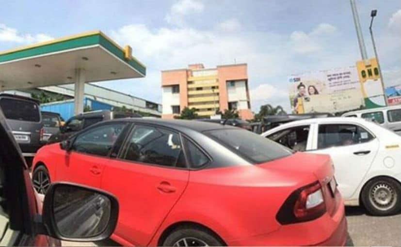 Skoda Rapid CNG Spotted Testing In India