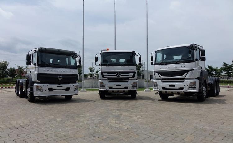 Daimler India has so far exported over 35,000 vehicles, to more than 50 different countries from India, and additionally, more than 5,500 CKD (Completely Knocked Down) kits have been shipped to markets like South Africa, Kenya, Vietnam and Indonesia.