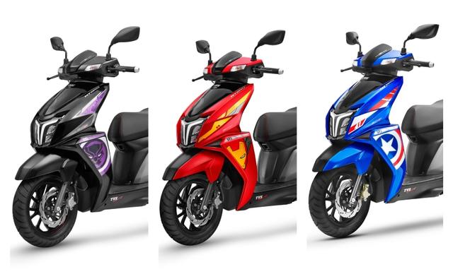 TVS Motor Company introduces the NTorq 125 SuperSquad edition in India, inspired by Marvel's Avengers. There will be three colour options on offer - Combat Blue, Stealth Black and Invincible Red, which are inspired by Captain America, Black Panther and Iron Man respectively. These scooters are priced at Rs. 77,865 (ex-showroom, Delhi).