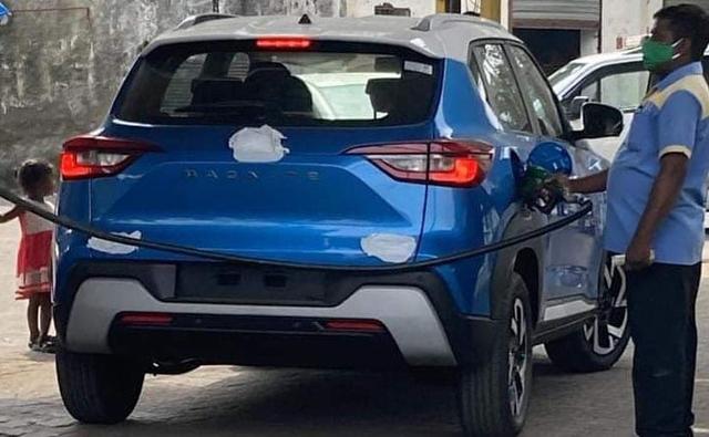 Nissan Magnite Subcompact SUV Spotted Testing Sans Camouflage For The First Time
