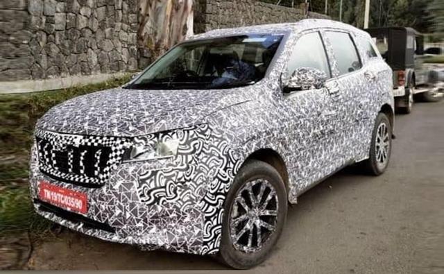 Next-Gen Mahindra XUV500 Spotted With Production-Spec Parts