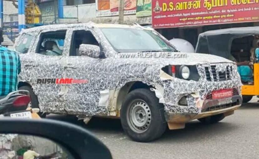 Next-Gen Mahindra Scorpio SUV Spotted Testing Again