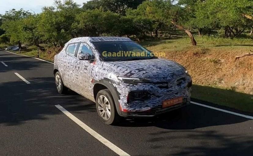 Renault HBC Subcompact SUV Spied Testing Again In India