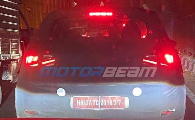 A recently spotted test mule of the new Hyundai i20 premium hatchback was seen flaunting a sharp-looking wraparound LED taillamps ahead of its launch.