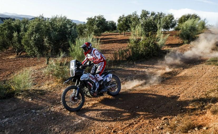 2020 Andalucia Rally: Hero MotoSports' Buhler & Santosh Gain Positions At The End Of Stage 2