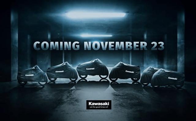 The six new Kawasaki motorcycles will be revealed on November 23, 2020. Kawasaki has also released a teaser video along with images.