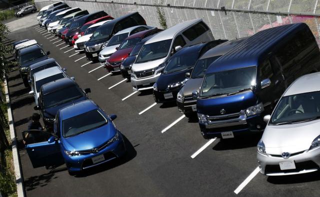 Japan's Toyota Motor Corp said on Tuesday it will suspend its vehicle production on 14 lines at nine group factories in Japan due to an earthquake that hit Japan's northeast on February 13, 2021.