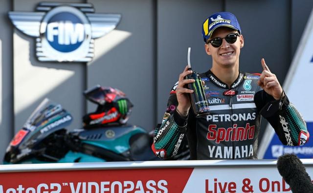 Petronas Yamaha SRT rider Fabio Quartararo beat Pramac Ducati's Jack Miller in the final seconds of qualifying by just 0.222s, while Danilo Petrucci on the factory Ducati starts third in his best qualifying session in the season so far.