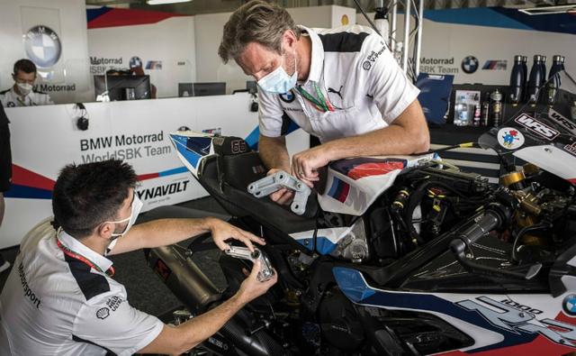 BMW Motorrad is using 3D printing to design and develop prototype components right at the race track to be tested during race days.