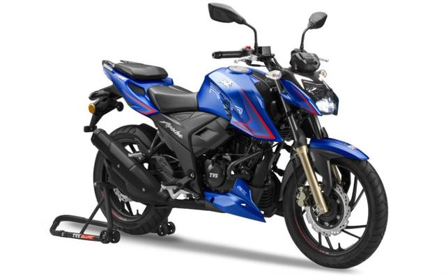 TVS Apache RTR 200 4V Launched With Riding Modes & Adjustable Suspension; Priced At Rs. 1.31 Lakh