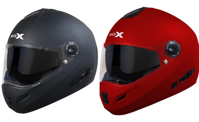 The new Steelbird SB-39 Rox helmet range comes with an in-built sun shield that offers the convenience of using a clear visor in the day, while the tinted visor can be pulled down at the push of a button.