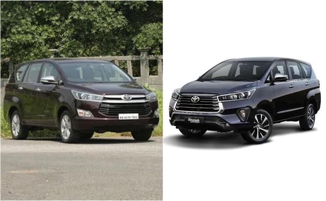 Toyota Innova Crysta: New vs Old