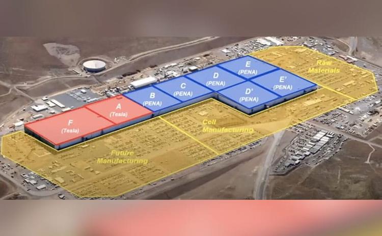 Here’s The Layout Of Tesla’s Nevada Gigafactory 