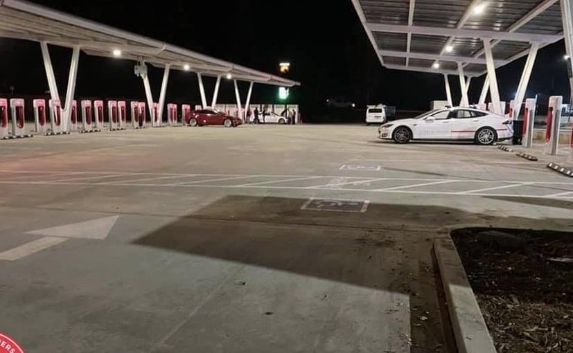 Tesla Launches World's Largest Supercharger Station 