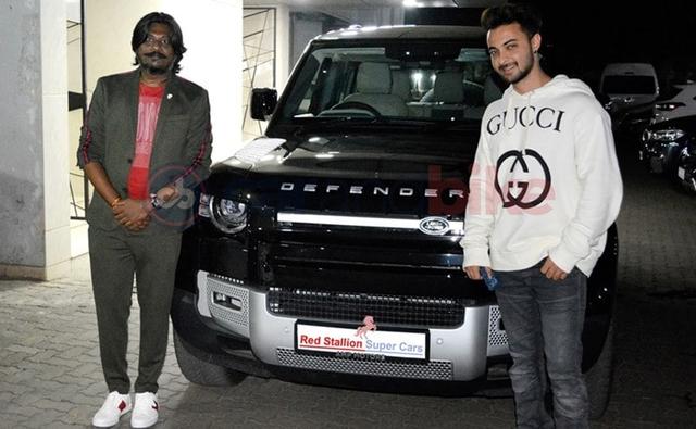 Bollywood actor Aayush Sharma, of the movie Loveyatri fame, has recently gifted himself the new Land Rover Defender SUV. The actor has posted a picture of himself with his new prized possession on social media, which is seen in the stylish Santorini Black shade.