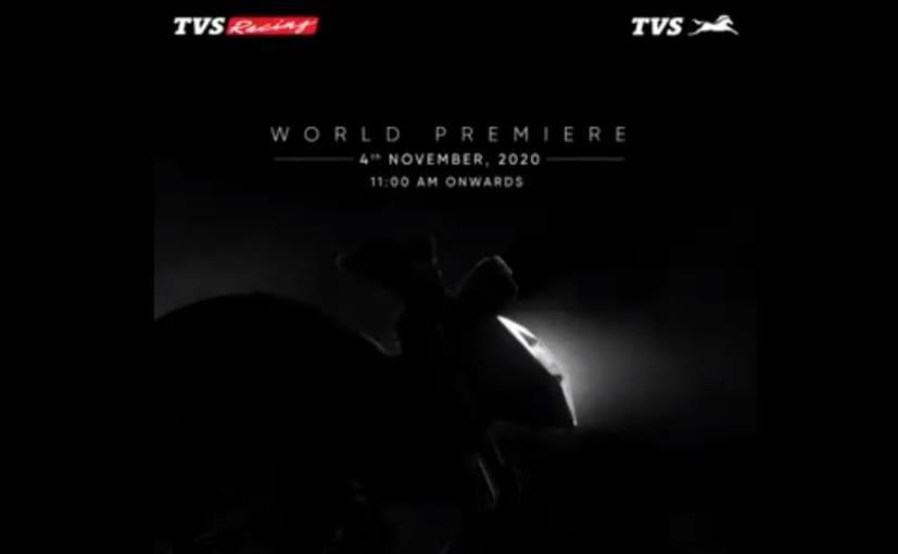 TVS Teases New Motorcycle; Unveil Date Revealed