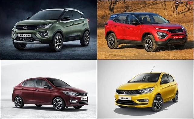 Tata Motors has announced massive benefits of up to Rs. 65,000 on select BS6 compliant Tigor, Harrier, Tiago and Nexon. It includes consumer schemes, exchange benefits and corporate offers.