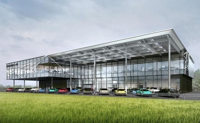 The new Porsche Experience Centre will be equipped with a circuit track, a dynamics area, an off-road track, as well as other various track contents to experience the maximum of Porsche sports car performance.