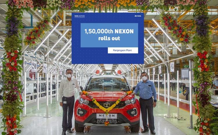 Tata Nexon Production Crosses 1.5 Lakh Units In 3 Years