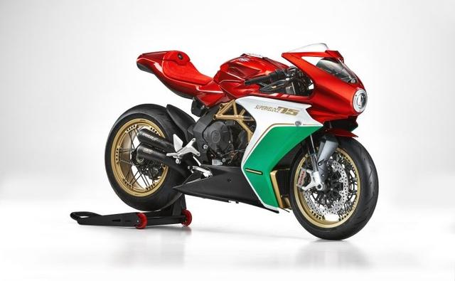 Only 75 special edition MV Agusta Superveloce 75 Anniversario bikes will be offered on sale.