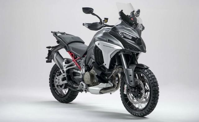 Ducati India has launched the 2021 Multistrada V4 in India. There are two variants on sale, the V4 and the V4S which are priced at Rs. 18.99 lakh and Rs. 23.10 lakh respectively. The V4 S in grey is priced at Rs. 23.30 lakh. All prices are ex-showroom, India.
