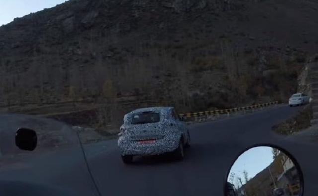 The production-spec test mule of the Tata HBX micro SUV was spotted testing on Manali-Leh highway. The SUV is likely to be launched to go on sale in India next year.