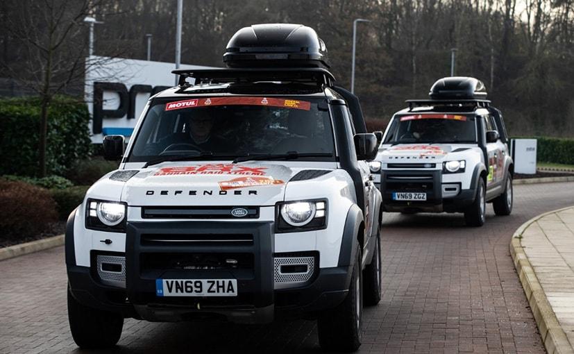 Two Land Rover Defenders Heading To Dakar Rally 2021